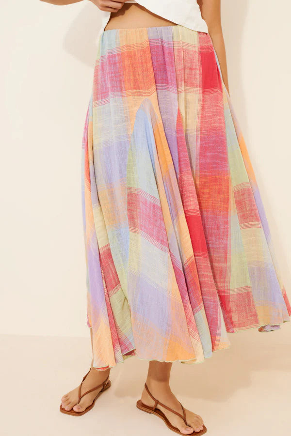 Summer Sunset Maxi Skirt