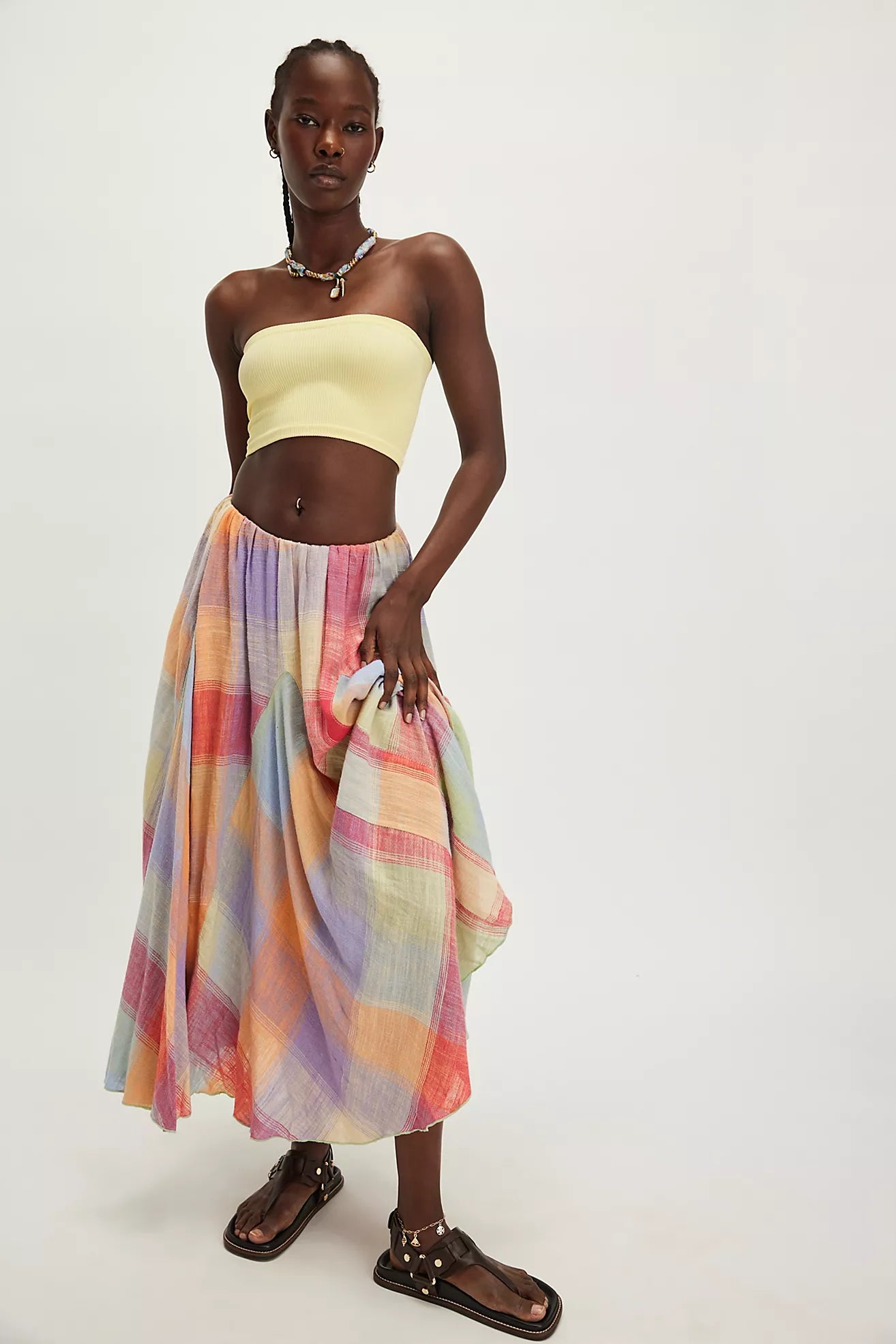 Summer Sunset Maxi Skirt