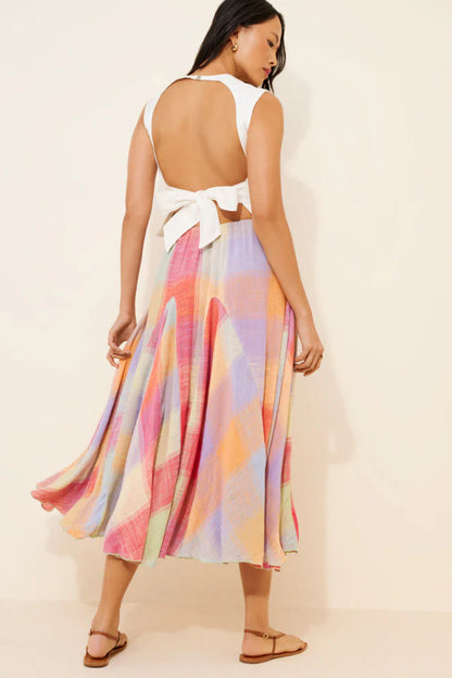 Summer Sunset Maxi Skirt