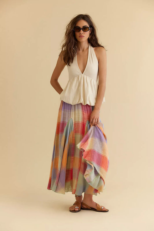 Summer Sunset Maxi Skirt
